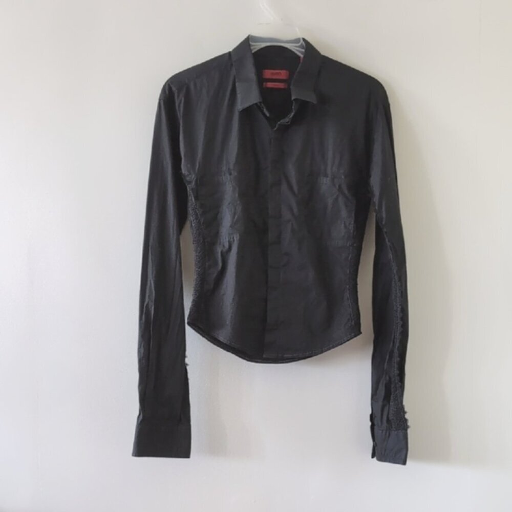 Hugo Boss Long Sleeve Button-Up Shirt